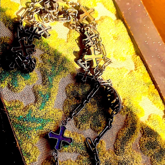 Virgins Saints & Angels San Benito Cross Necklace - Picture 9 of 16